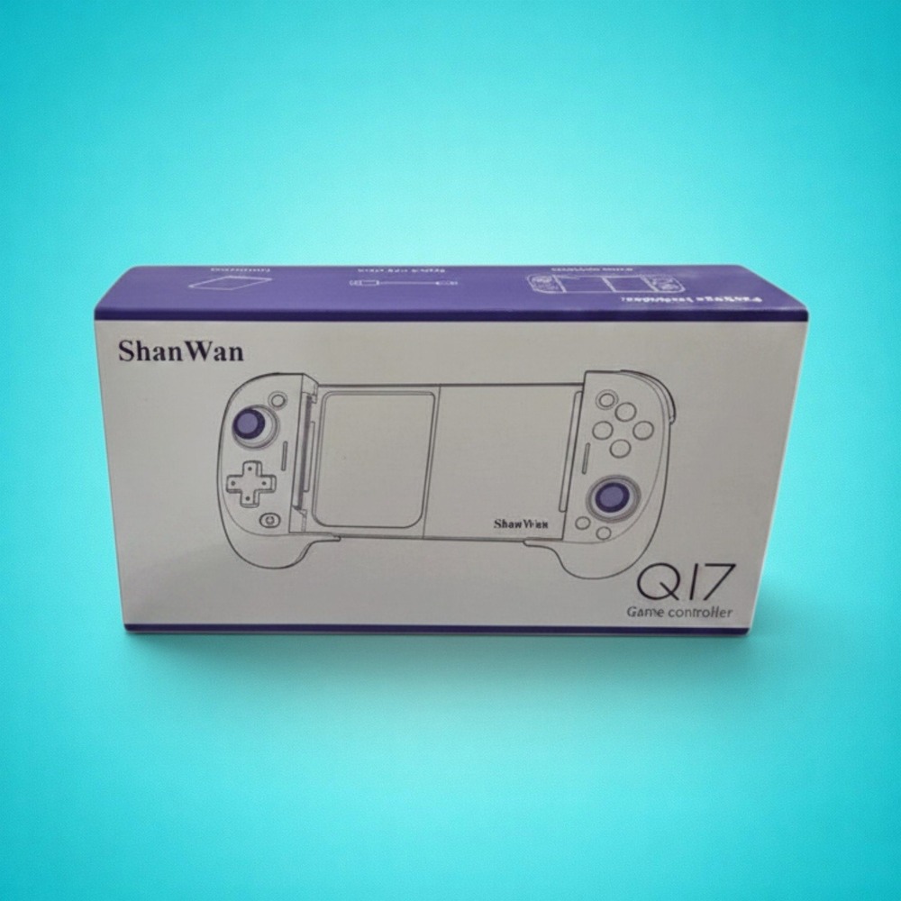 ShanWan Q17 Mobile Game Controller Wireless Telescopic for Android iOS Black